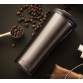 Copo de café com isolamento térmico em aço inoxidável personalizável sem alça